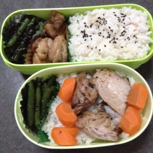 【お弁当・冷凍】焼肉のタレと鶏肉で！照り焼きチキン